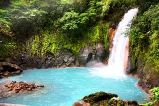 Río Celeste, una cascada azul y un recorrido por los bosques del Tenorio