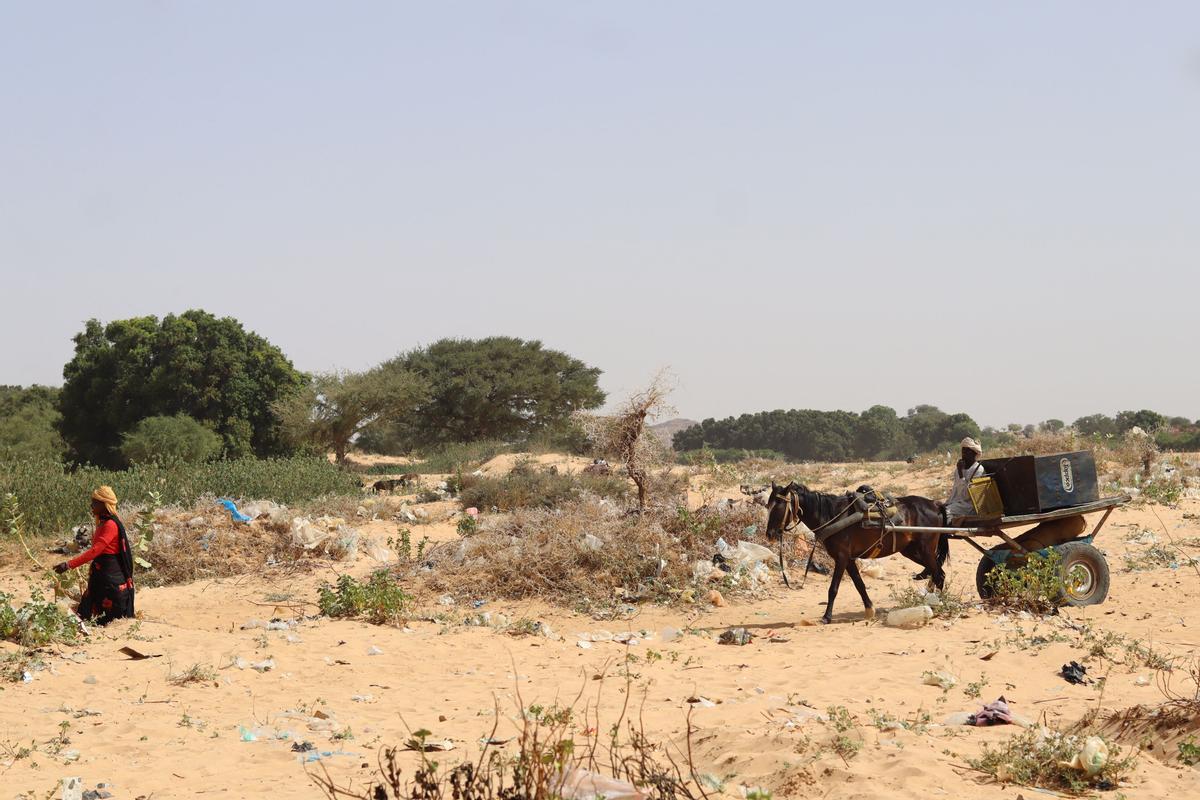 Éxodo de refugiados sudaneses hacia El Chad