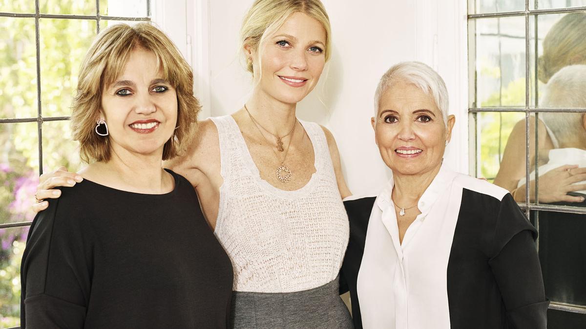 Rosa Tous, Gwyneth Paltrow y Rosa Oriol