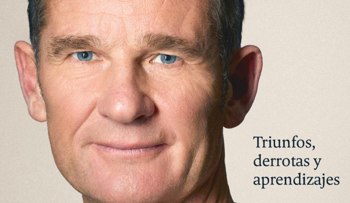 Fragmento de la portada de las memorias de Urdangarín.