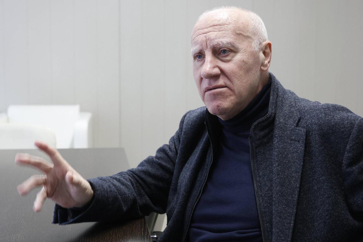 Faustino Blanco, en la redacción de Gijón de LA NUEVA ESPAÑA.