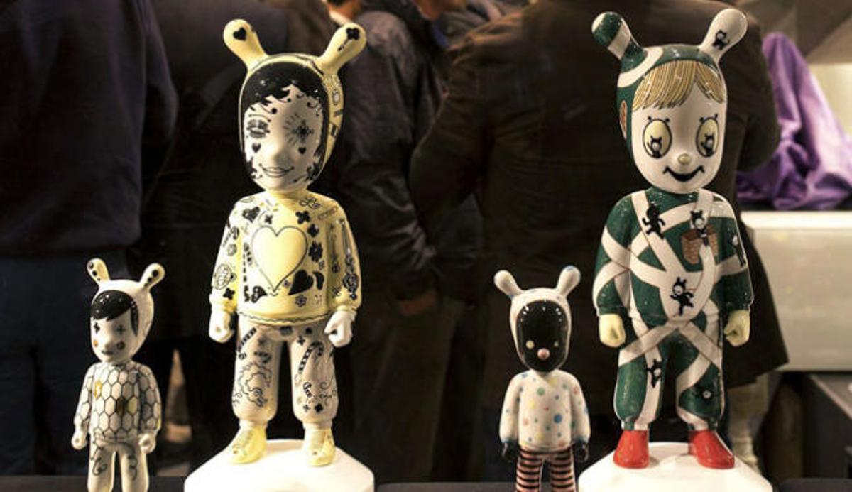 Varias porcelanas de Lladró