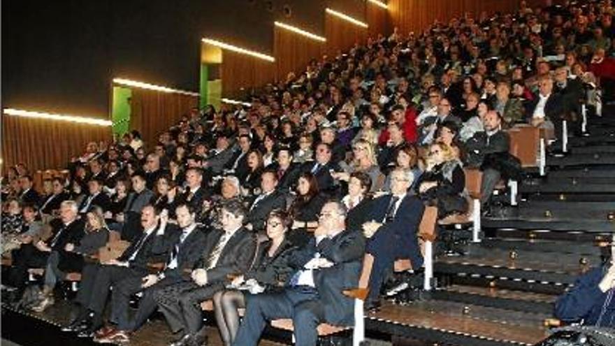 El Teatre Municipal de Lloret, a Can Saragossa, a finals de 2011 durant la inauguració del nou equipament.