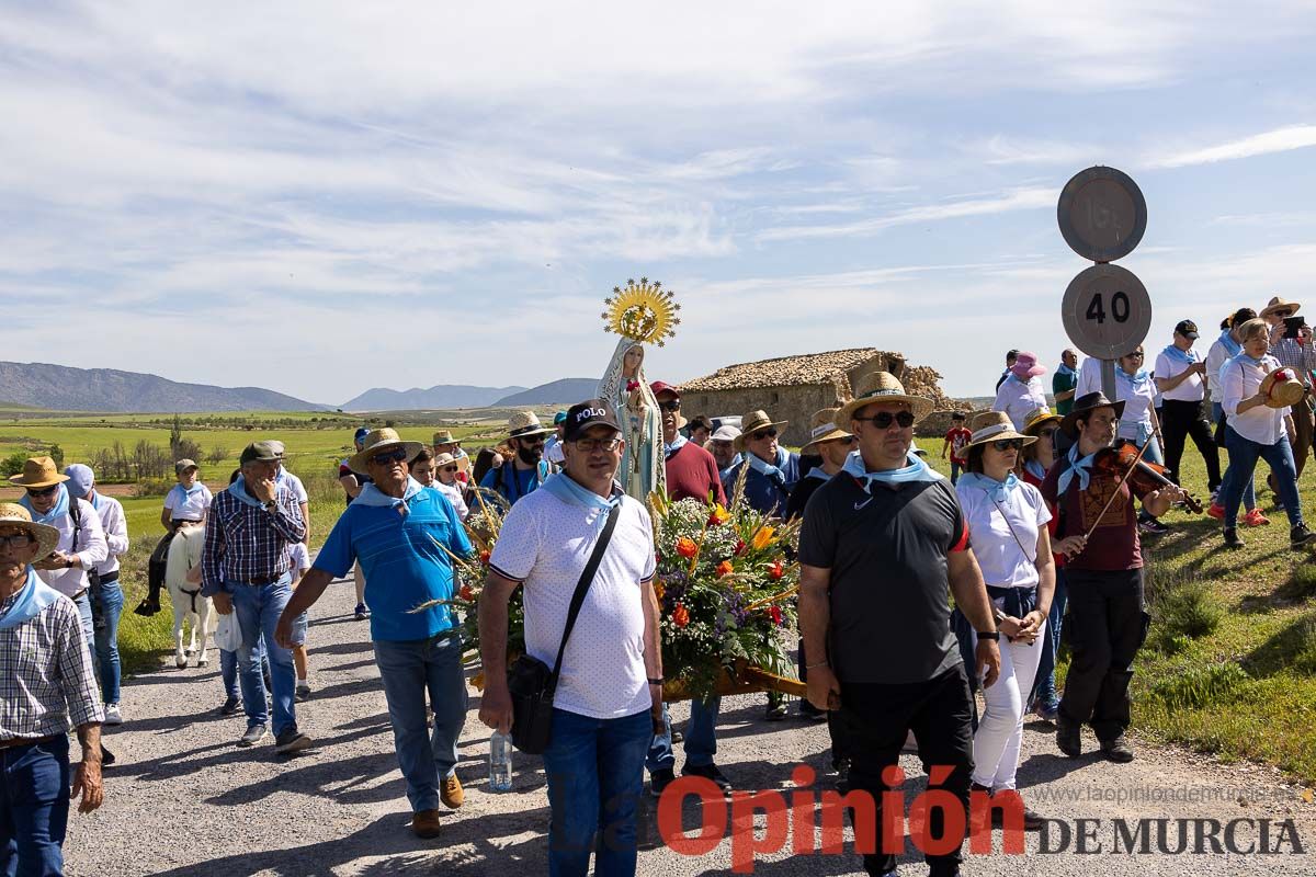 Así ha sido la Romería de los vecinos de Los Royos y El Moralejo a la ermita de los Poyos de Celda en Caravaca