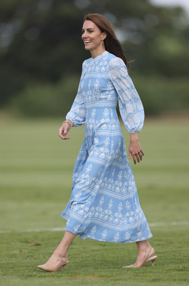 Kate Middleton con vestido boho