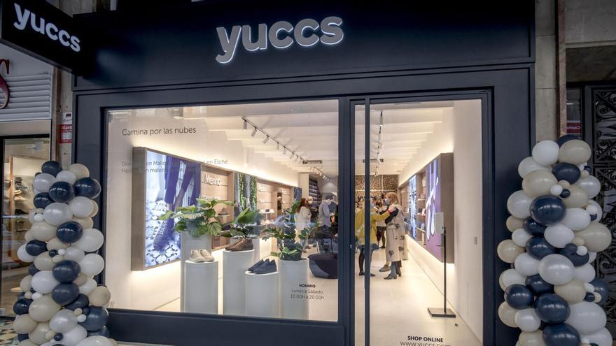 La marca mallorquina de zapatillas Yuccs entra en concurso de acreedores y cierra su tienda en Palma