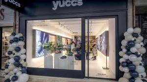 La tienda Yuccs de la calle Jaume III de Palma que ahora acaba de cerrar, el día de su inauguración.