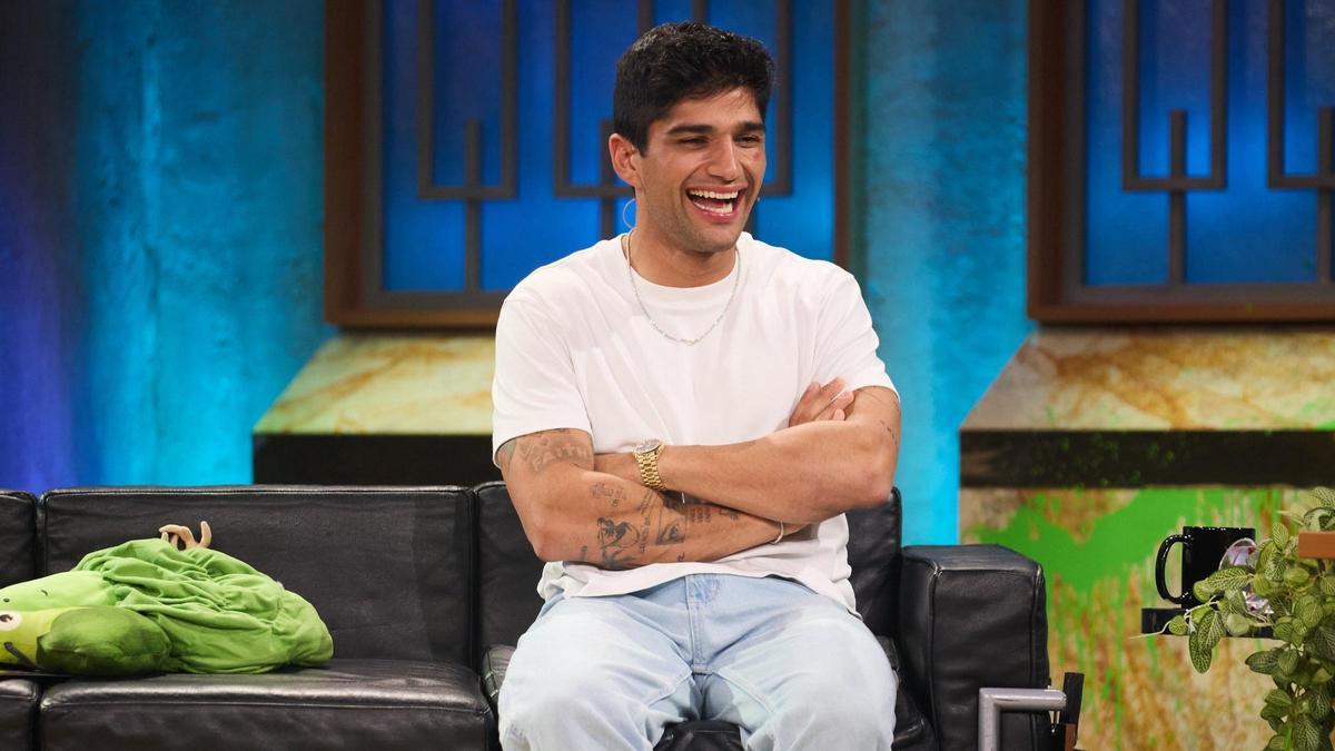 El campeón de MotoGp Jorge Martín en 'La Revuelta' con David Broncano este jueves 28 de noviembre