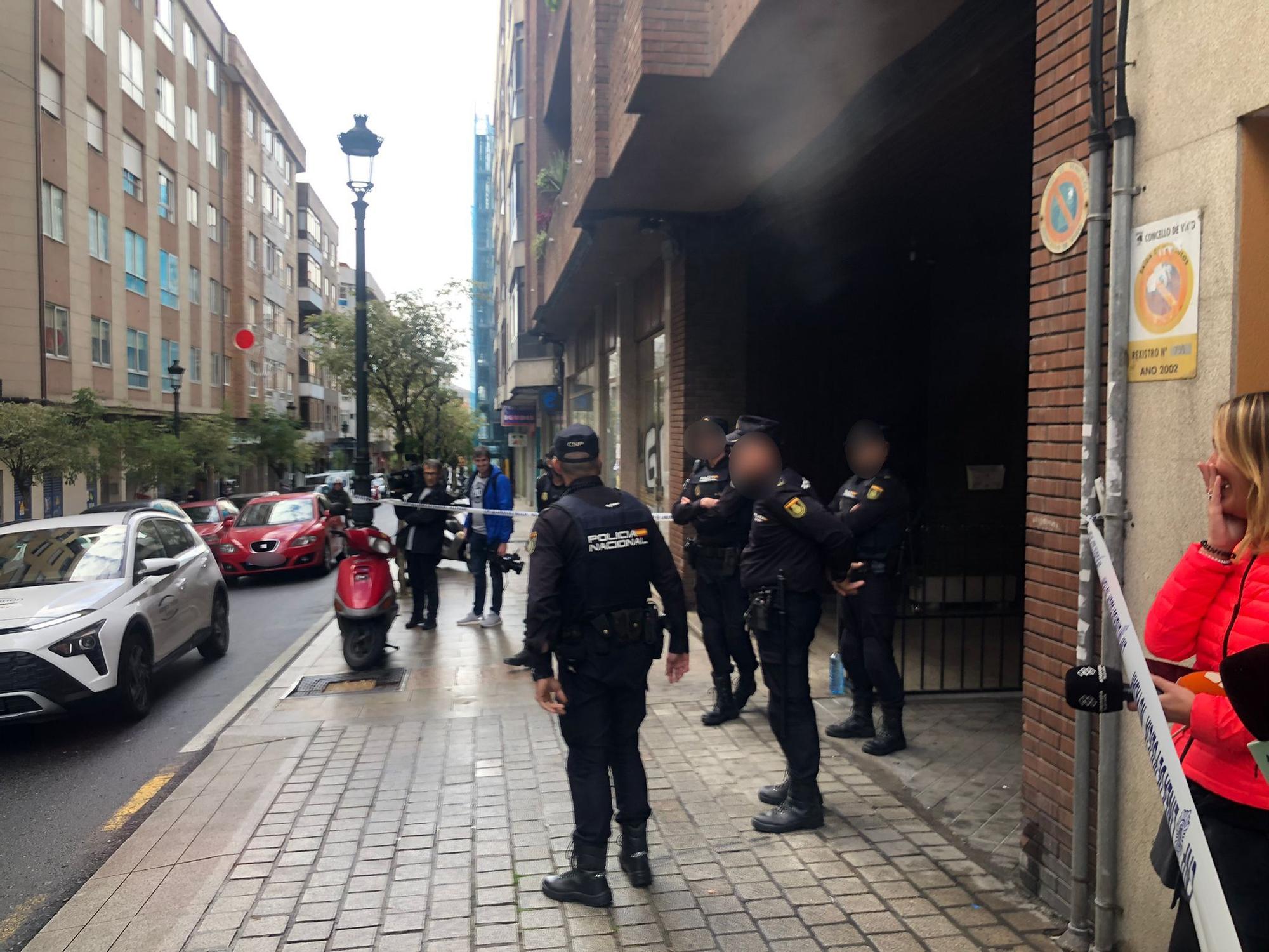 Detenido un hombre en calle Zamora por asesinar a su vecina