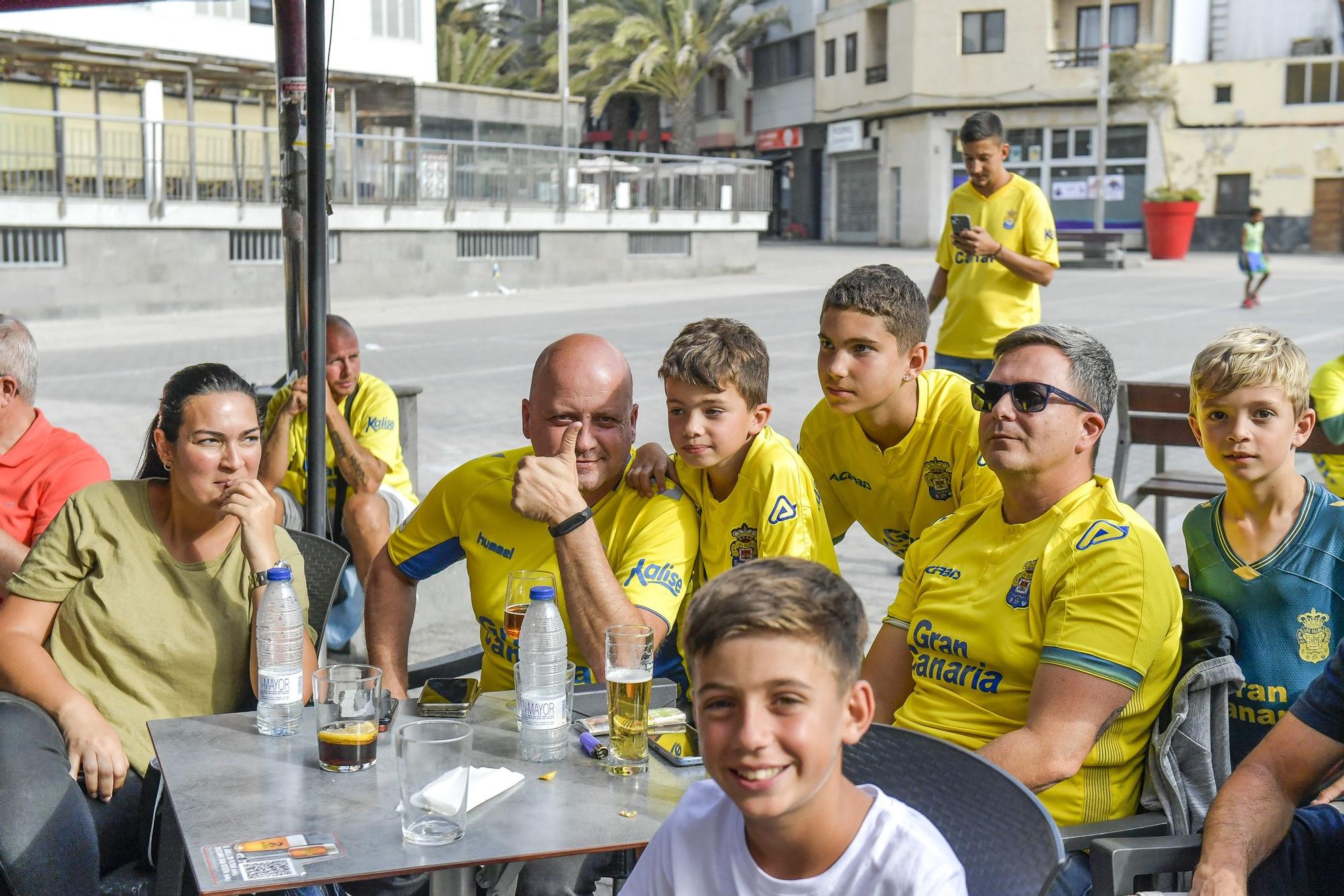 La ciudad vibró con la victoria de la UD Las Palmas contra el Cartagena