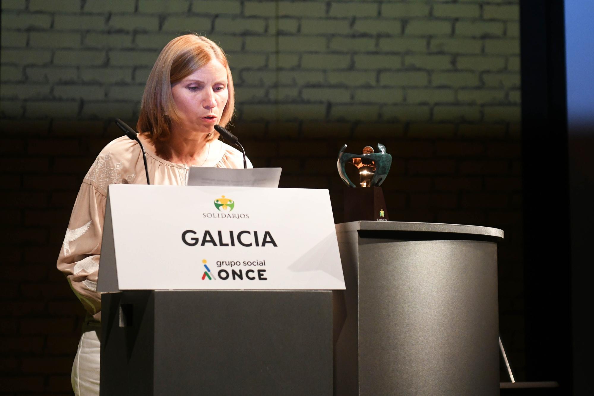 Entrega de los Premios Solidarios ONCE en el Ágora de A Coruña