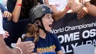 Naia Laso, la 'skater' vasca de 14 años que mira a los Juegos de París