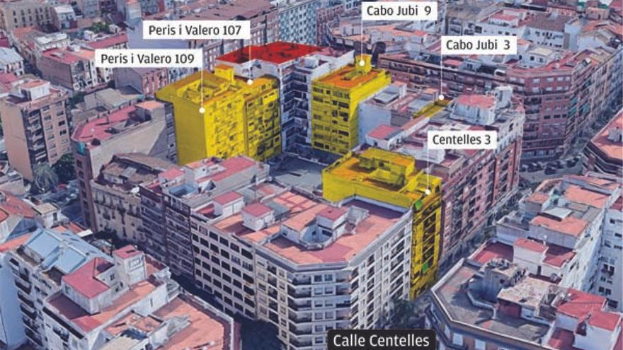 Un ladrón desvalija toda una manzana en Valencia tras espiar a los vecinos desde su piso okupa