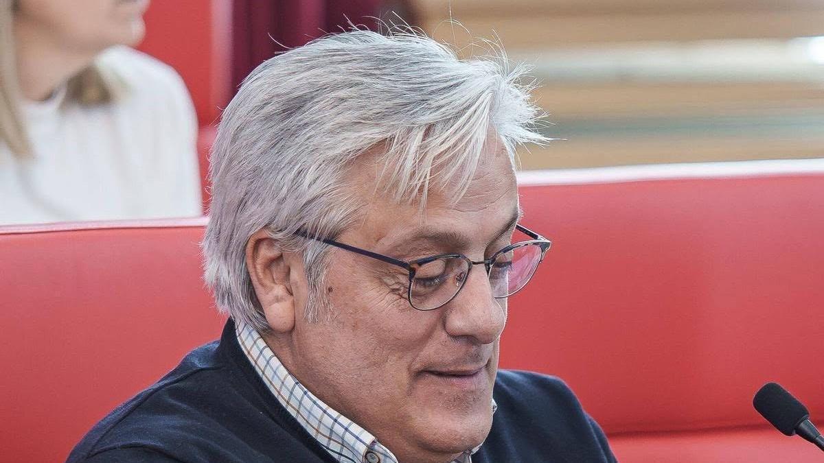 El portavoz de Por Mérida, Miguel Valdés.