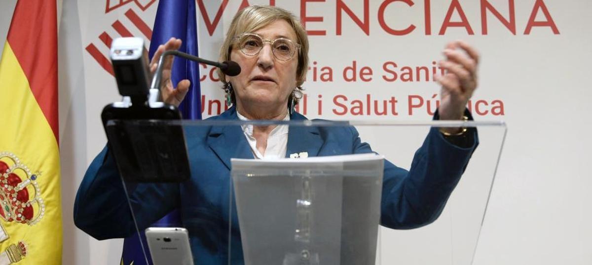 La consellera Ana Barceló ha actualizado la cifra de afectados por coronavirus en la Comunidad Valenciana