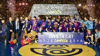El Barça cumple con la lógica y levanta la Copa en el Pedro Ferrándiz