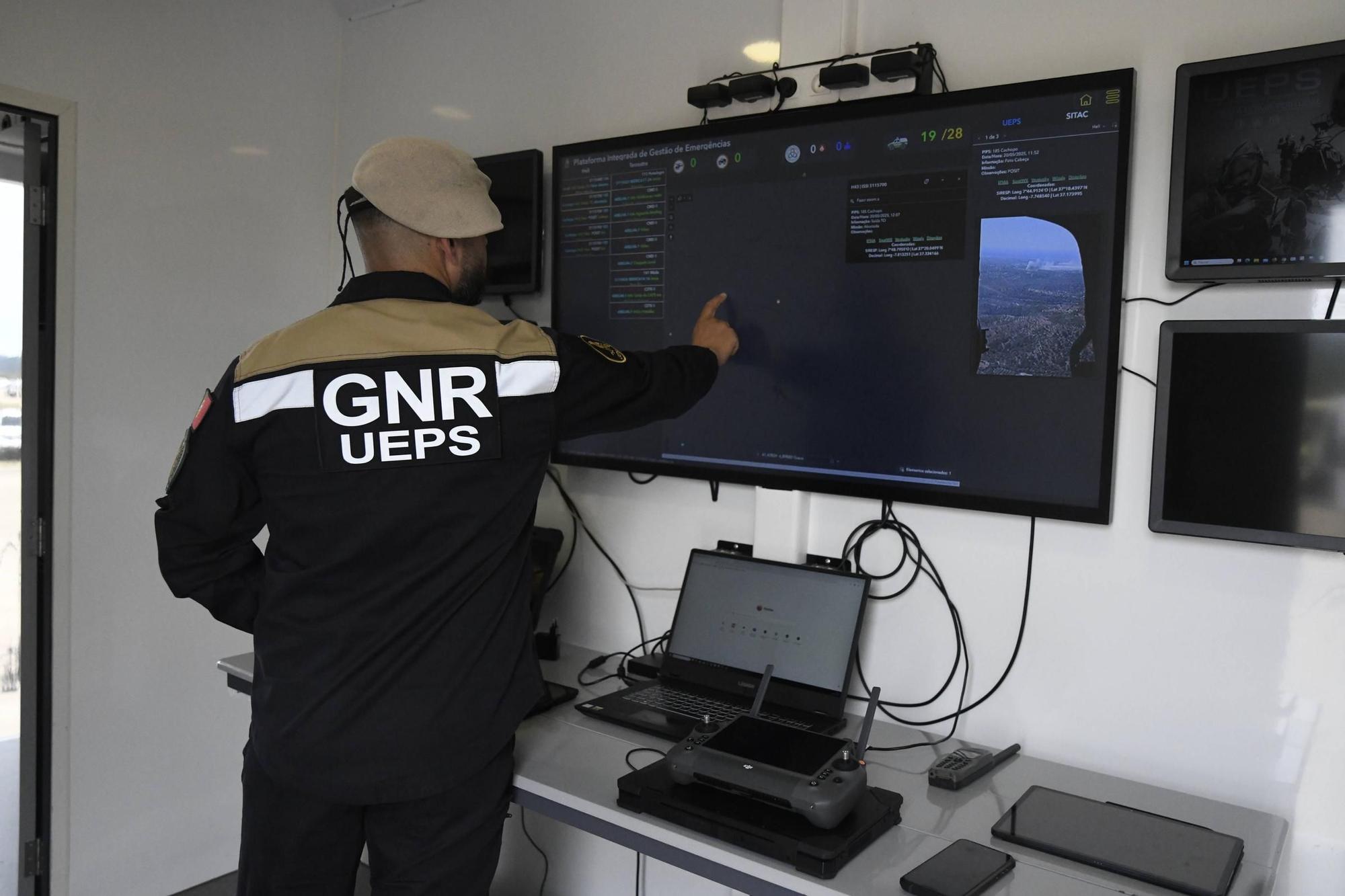 Así ha sido el simulacro forestal transfronterizo desplegado en Aliste