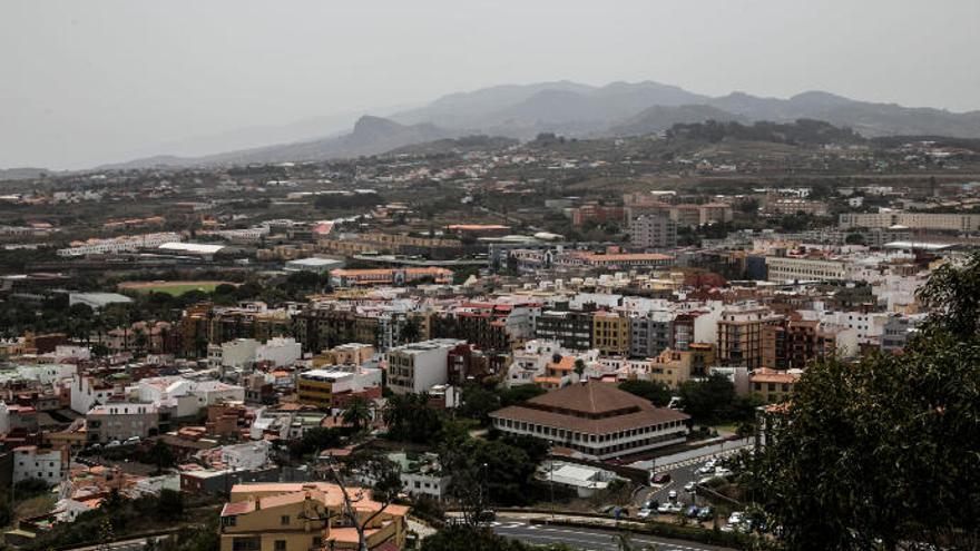 Un episodio de calima anterior en Tenerife.