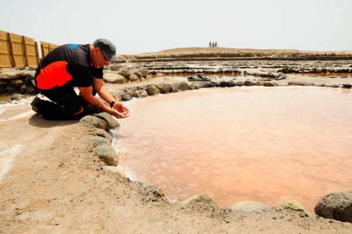 Reportaje en las Salinas de Tenefe en Pozo Izquierdo