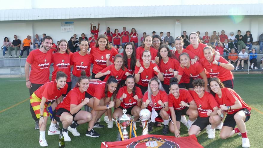El CF Miramar regresa a la Liga Autonómica Valenta como campeón invicto de 1ª regional