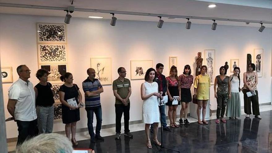 La DPZ expone en el Centro de Arte la obra de 14 jóvenes creadoras