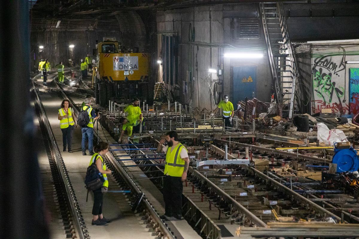 La línea 5 del metro de Barcelona se renueva