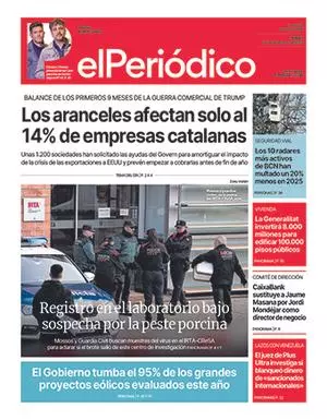 La portada de EL PERIÓDICO del 19 de diciembre de 2025