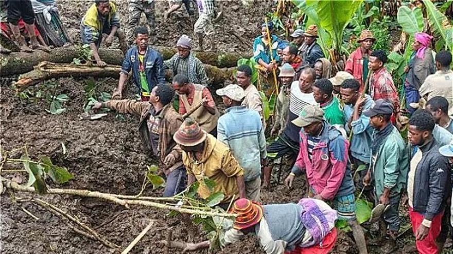 Al menos 108 muertos y más de 100 desaparecidos en Etiopía por las inundaciones