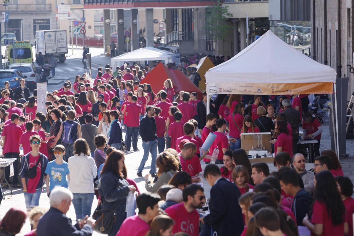 Fira "Ciència entre tots" a Girona Fira "Ciència entre tots" a Girona