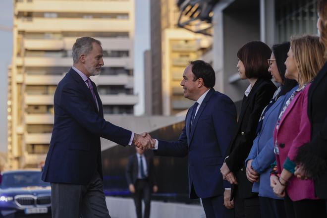 El Rey Felipe VI presidió la Final de la Copa del Rey en el Roig Arena