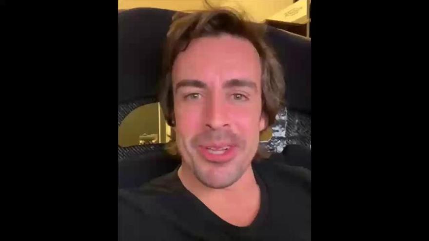 Fernando Alonso reaparece en redes tras su accidente