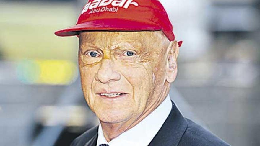 El expiloto Niki Lauda.