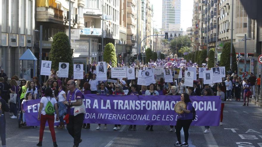 8M 2020 en Alicante: Galería de la manifestación