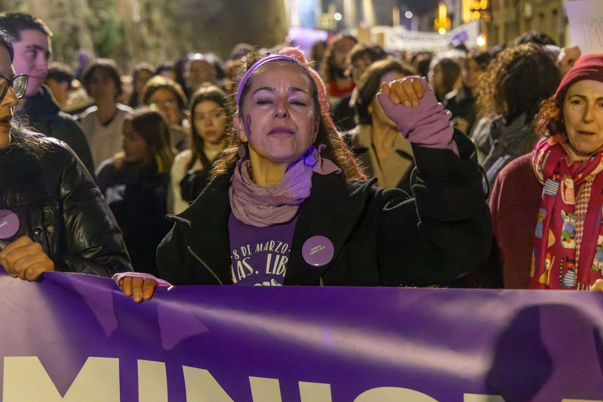 Un grito pola igualdade. 8M en Santiago