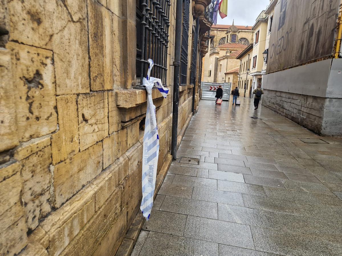 La zona en la que apareció el joven malherido.