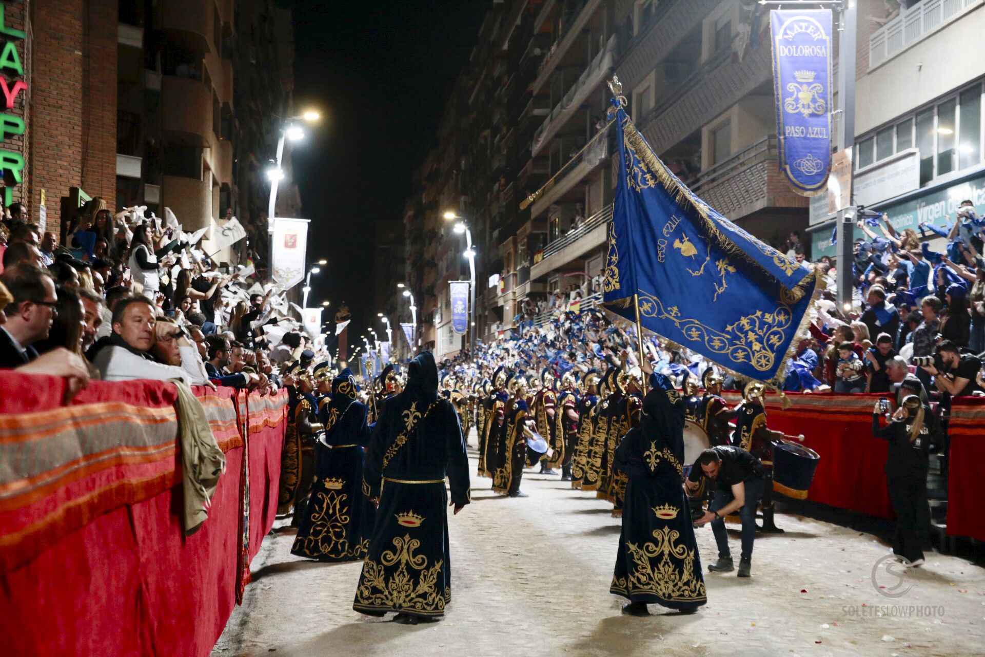 Procesión Viernes de Dolores en Lorca