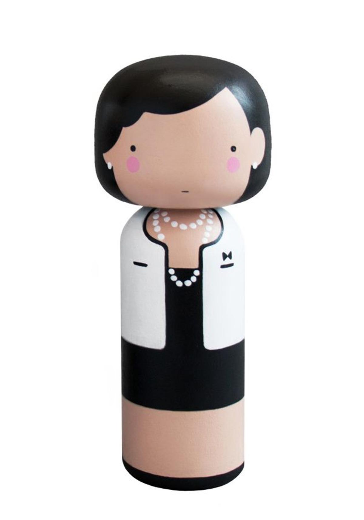 Colección Kokeshi dolls: Chanel