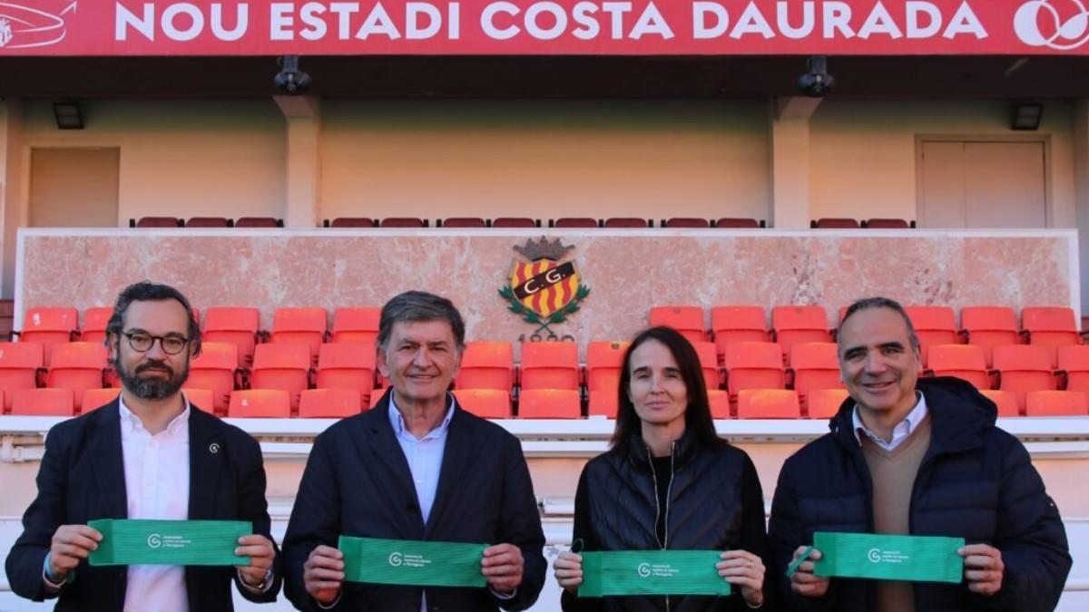 La Asociación Contra el Cáncer en Tarragona y el Gimnàstic se unen para dar visibilidad a la lucha contra la enfermedad