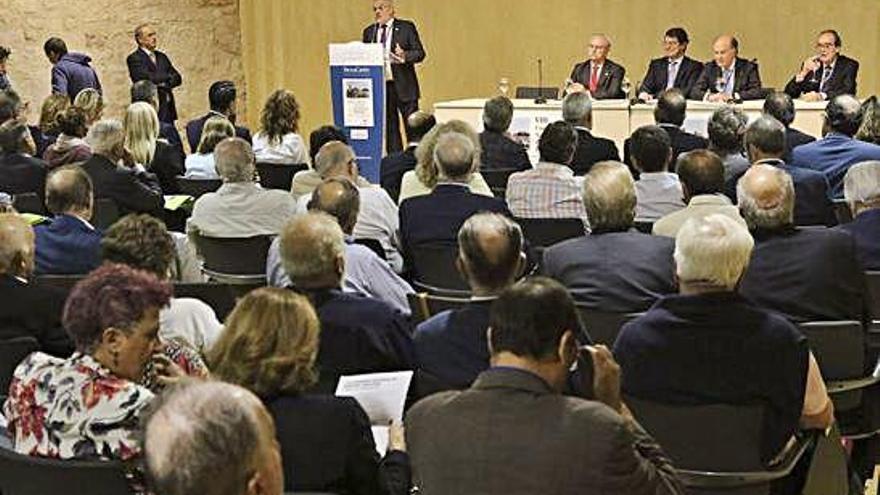 Inauguración del Congreso Nacional de Médicos Jubilados que se celebra en Zamora.