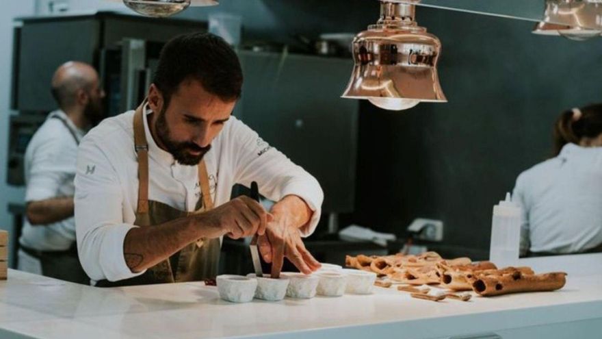 El chef grancanario Borja Marrero.