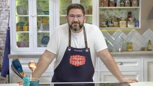 El cocinero Dani García, en el plató de un programa de televisión