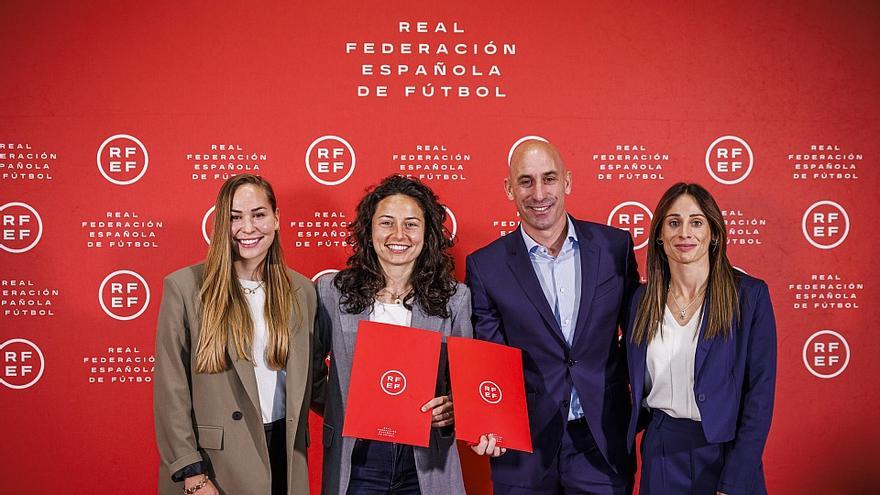La RFEF acuerda un plan de conciliación familiar con las capitanas de la Selección Femenina durante el Mundial