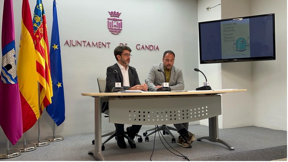 Presentación de la campaña “Ecobarrio” en el Ayuntamiento de Gandia