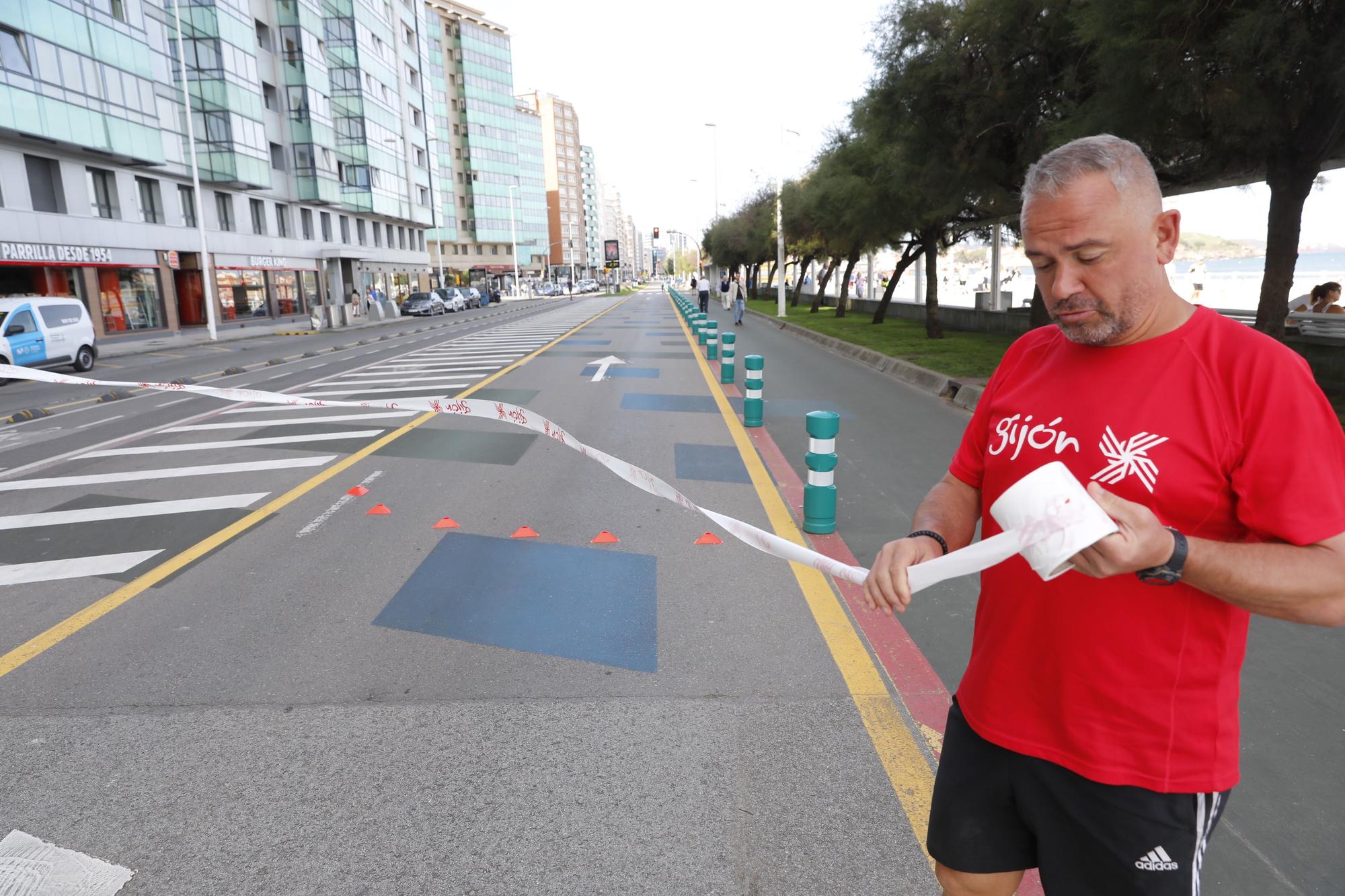 En imágenes: Jornada de actividades en el "cascayu" por la Semana Europea de la Movilidad