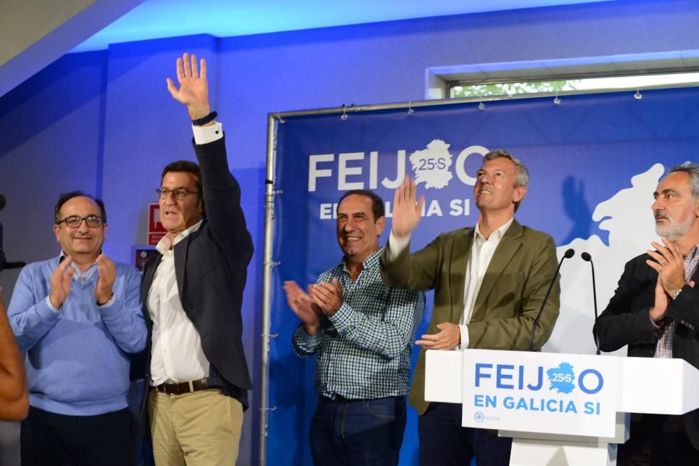 Feijóo en Cangas