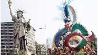 Todos los artistas de la falla municipal, liderados por un histórico