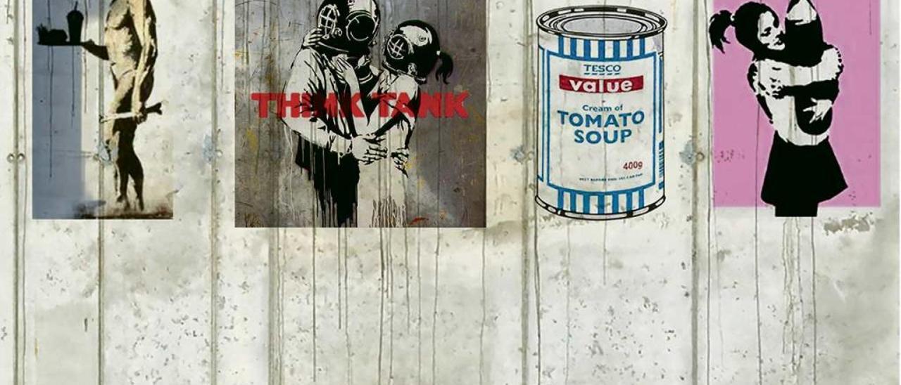 Banksy también se apunta a la "moda" del plagio - Faro de Vigo