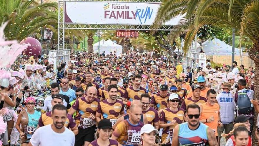 Familias y Atletas se unen en la Fedola Family Run