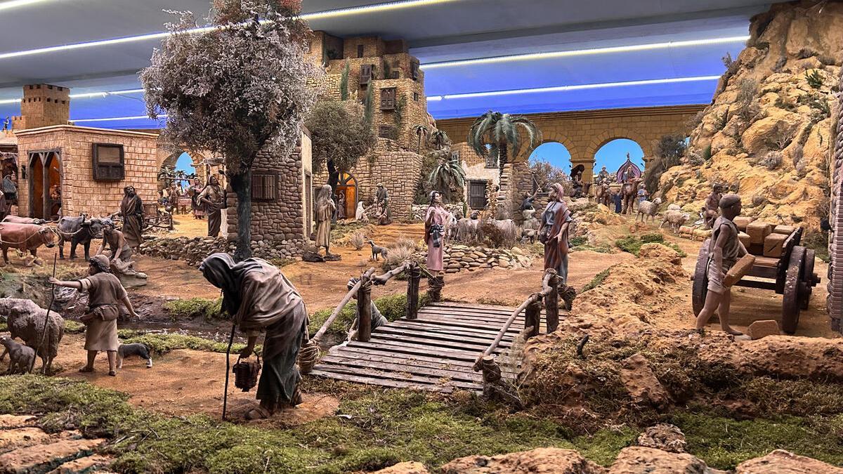 El Belén Monumental de Alcalá es el más grande de Madrid