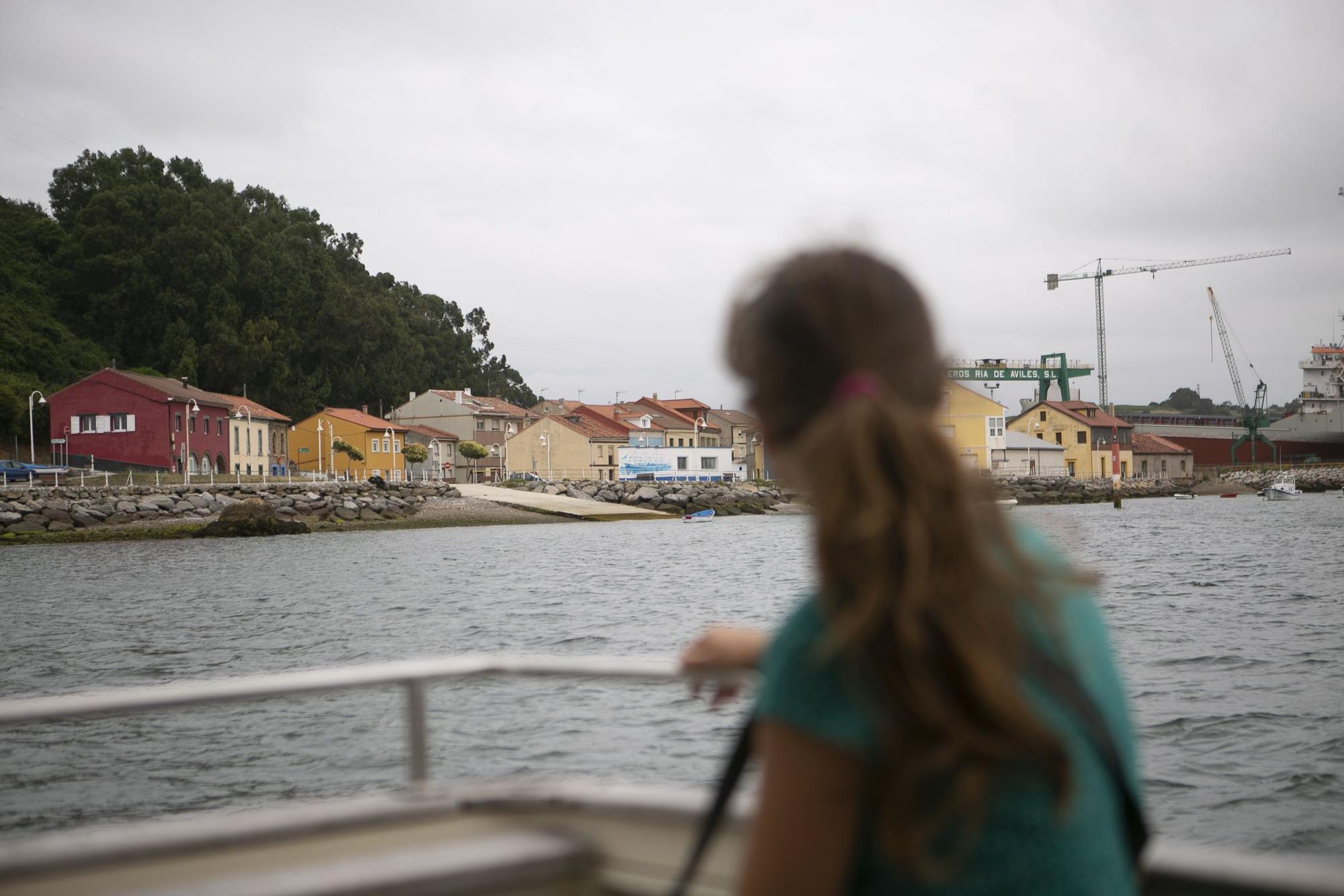 En imágenes: Avilés recupera sus paseos por la ría